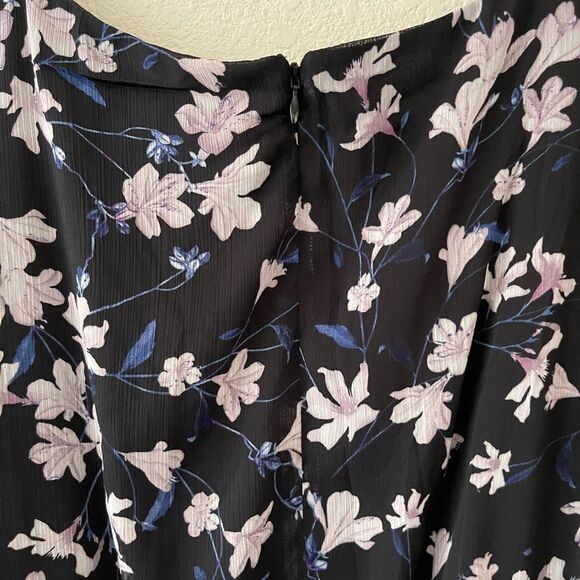 NWT lane Bryant‎ floral chiffon dress - Picture 6 of 8